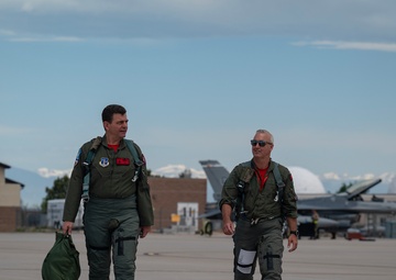 Air Guard Director, Former Colorado Adjutant General Takes Final Flight