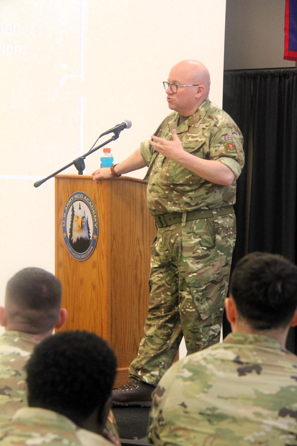 British Army staff officer visits Fort McCoy to bolster U.S., U.K. interoperability