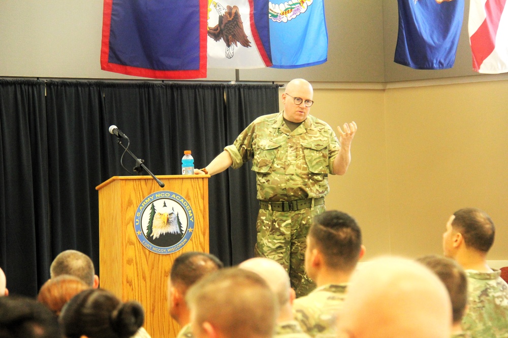 British Army staff officer visits Fort McCoy to bolster U.S., U.K. interoperability