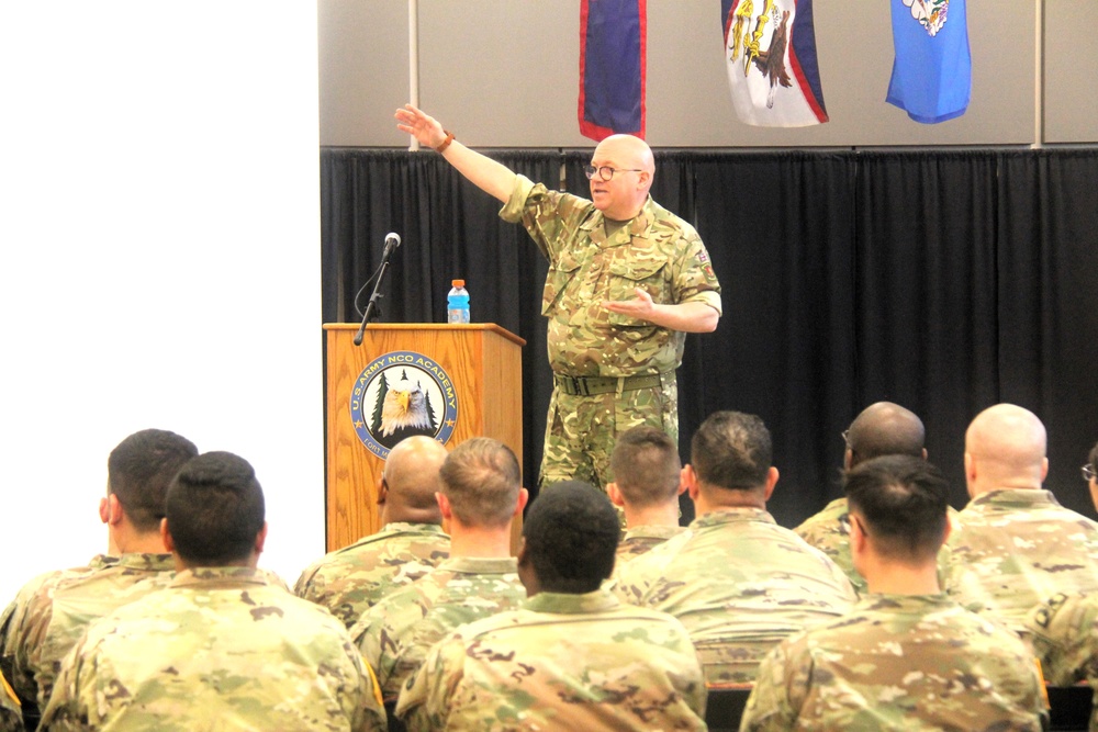 British Army staff officer visits Fort McCoy to bolster U.S., U.K. interoperability