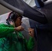 Sailor conducts routine maintenance aboard Abraham Lincoln