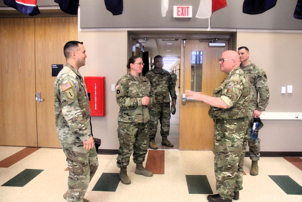 British Army staff officer visits Fort McCoy to bolster U.S., U.K. interoperability