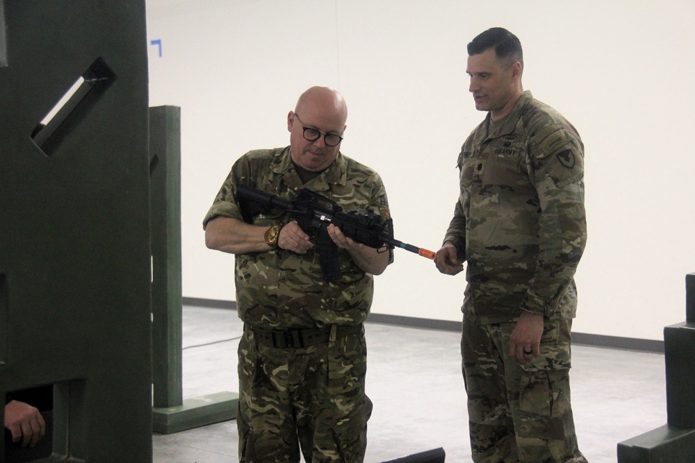 British Army staff officer visits Fort McCoy to bolster U.S., U.K. interoperability