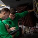 Sailors conduct routine maintenance aboard Abraham Lincoln