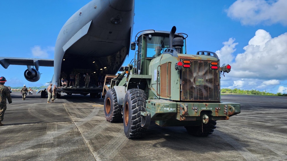 Underwater Construction Team Two participates in operation Valiant Shield 2024 in Malakal Port, Palau