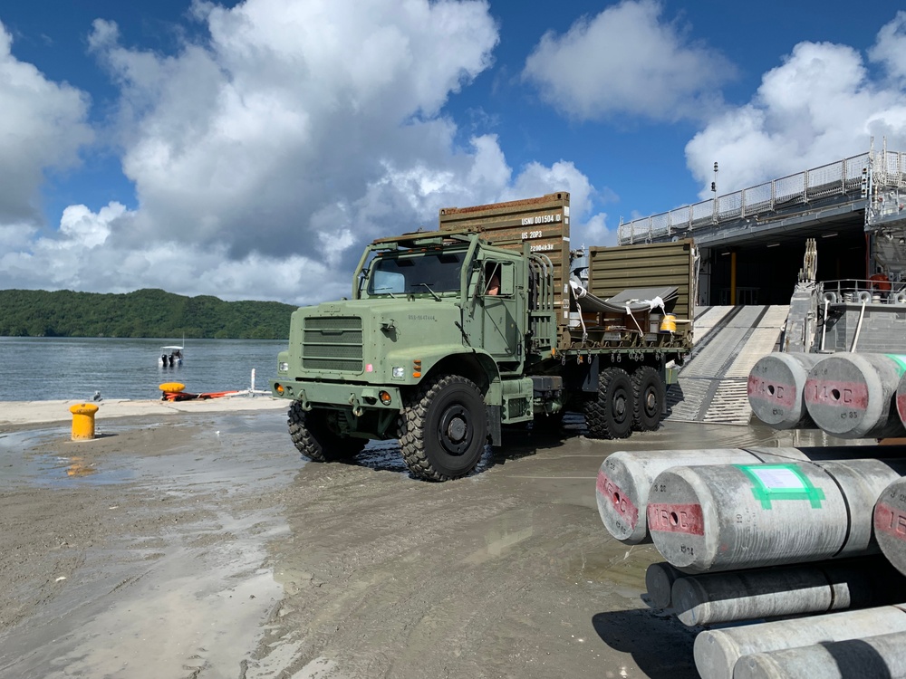 Underwater Construction Team Two participates in operation Valiant Shield 2024 in Malakal Port, Palau