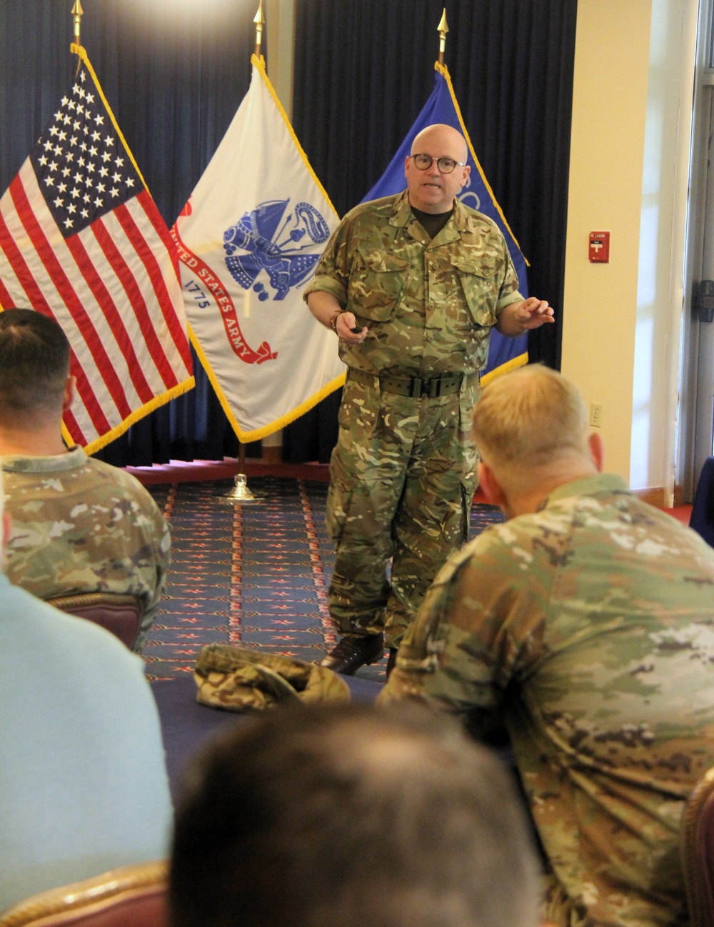 British Army staff officer visits Fort McCoy to bolster U.S., U.K. interoperability