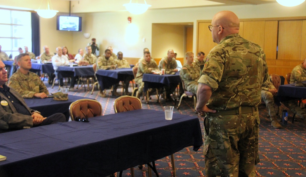 British Army staff officer visits Fort McCoy to bolster U.S., U.K. interoperability