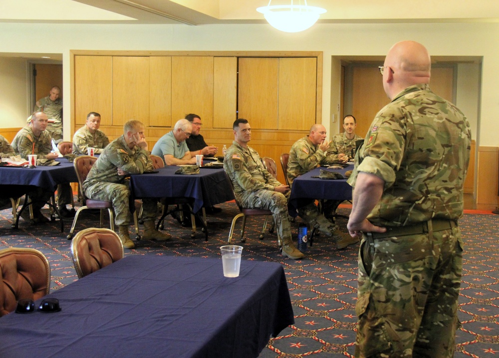 British Army staff officer visits Fort McCoy to bolster U.S., U.K. interoperability