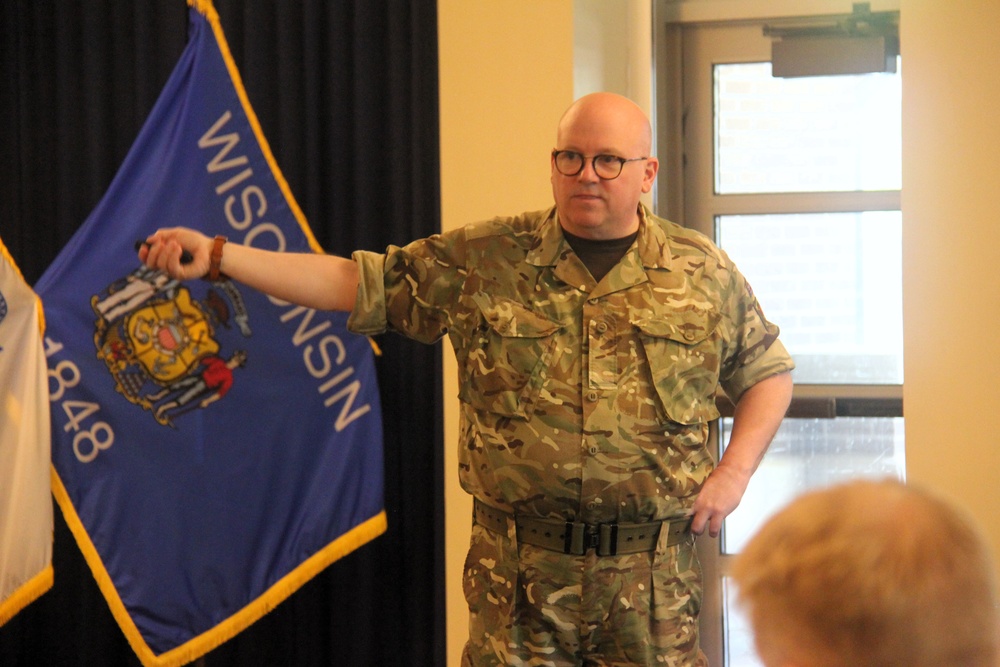 British Army staff officer visits Fort McCoy to bolster U.S., U.K. interoperability