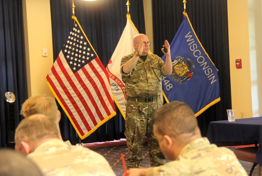 British Army staff officer visits Fort McCoy to bolster U.S., U.K. interoperability