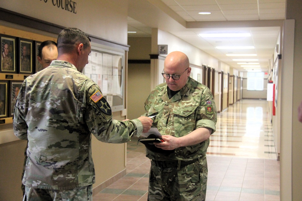 British Army staff officer visits Fort McCoy to bolster U.S., U.K. interoperability