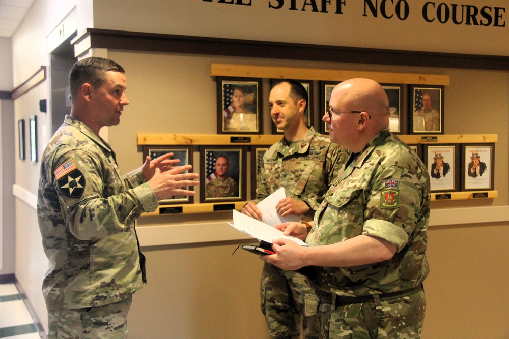 British Army staff officer visits Fort McCoy to bolster U.S., U.K. interoperability