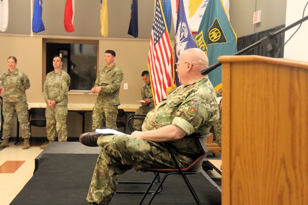 British Army staff officer visits Fort McCoy to bolster U.S., U.K. interoperability