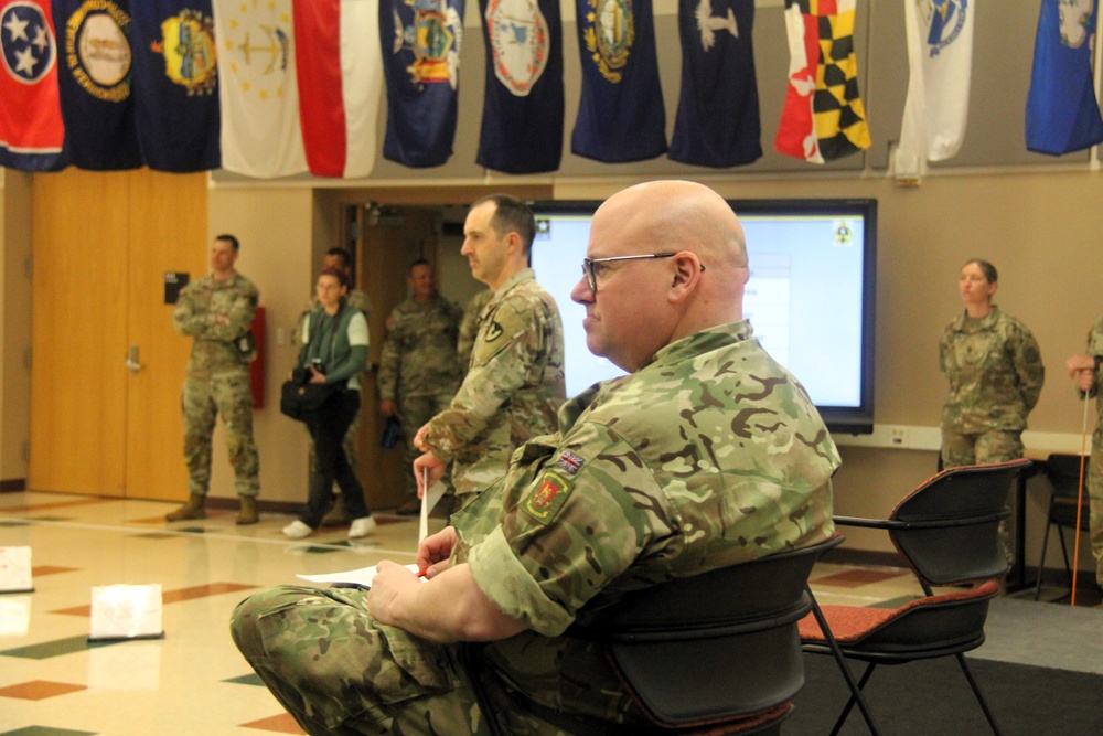 British Army staff officer visits Fort McCoy to bolster U.S., U.K. interoperability