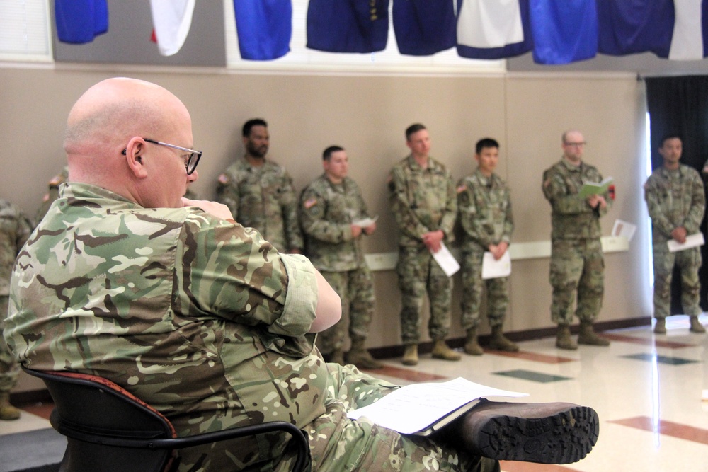 British Army staff officer visits Fort McCoy to bolster U.S., U.K. interoperability