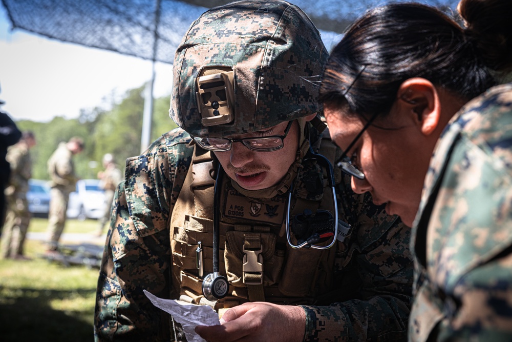 CLB-8 Demonstrates Medical Evacuation to Swedish Forces