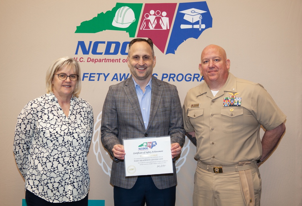 State Labor Department recognizes safety excellence at FRCE