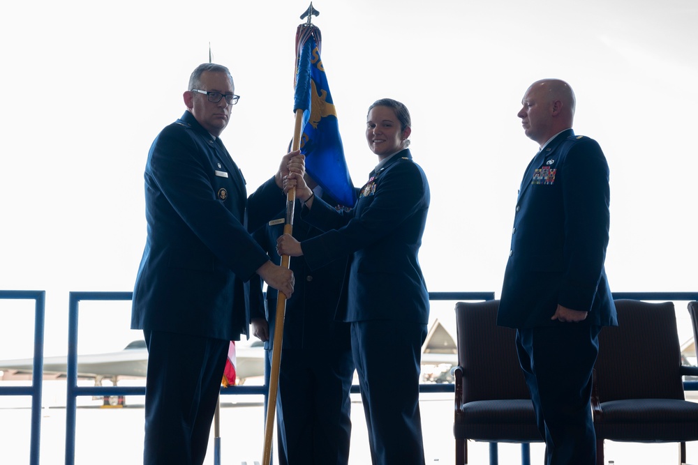 509th MXS change of command ceremony