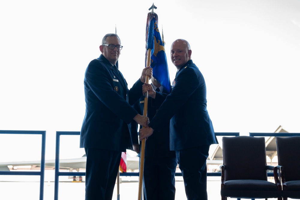 509th MXS change of command ceremony