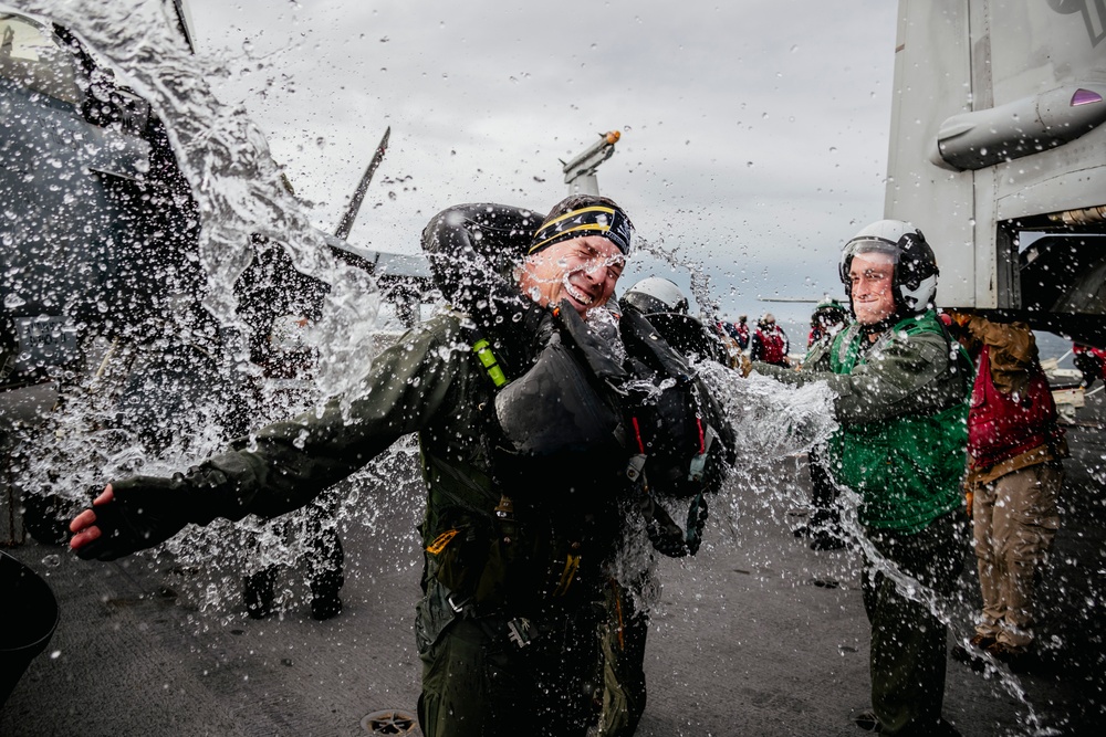 Strike Fighter Squadron (VFA) 103 Conducts a Change of Command