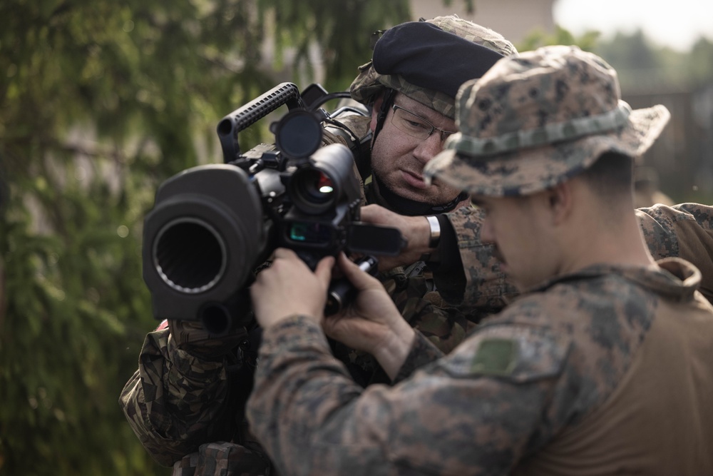 24th MEU (SOC) Trains with Latvian National Guard and Spanish Marines during BALTOPS 24