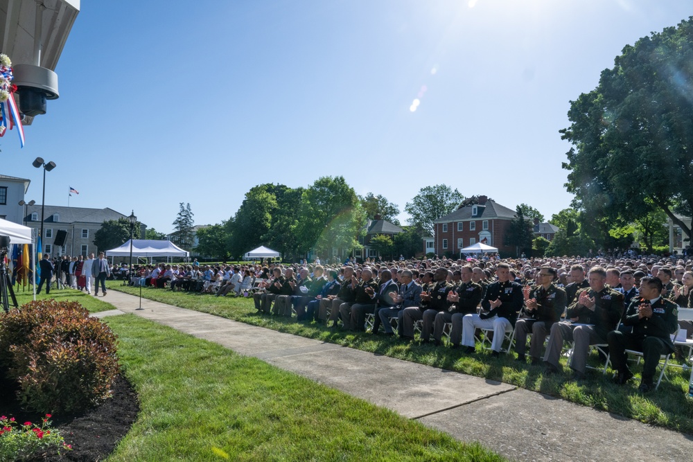 Deputy Secretary Hicks speaks at Army War College Commencement