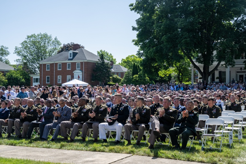 Deputy Secretary Hicks speaks at Army War College Commencement