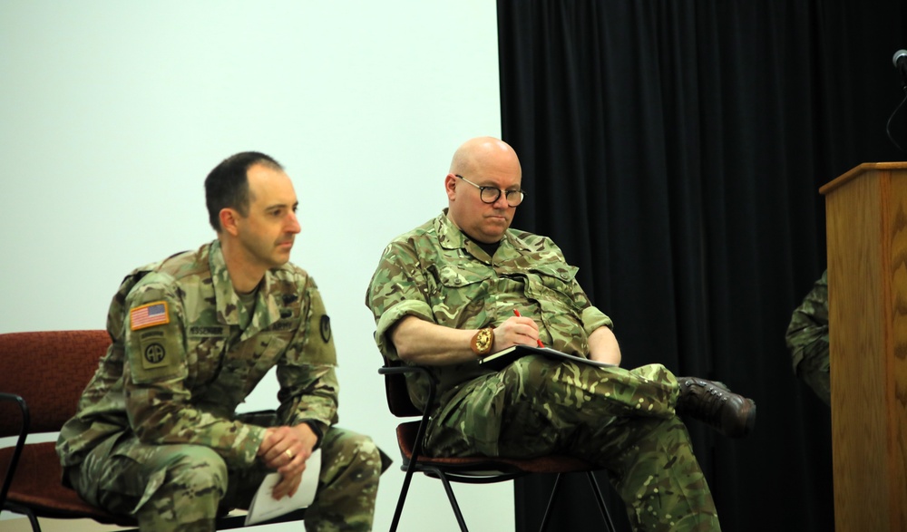 British Army staff officer visits Fort McCoy to bolster U.S., U.K. interoperability