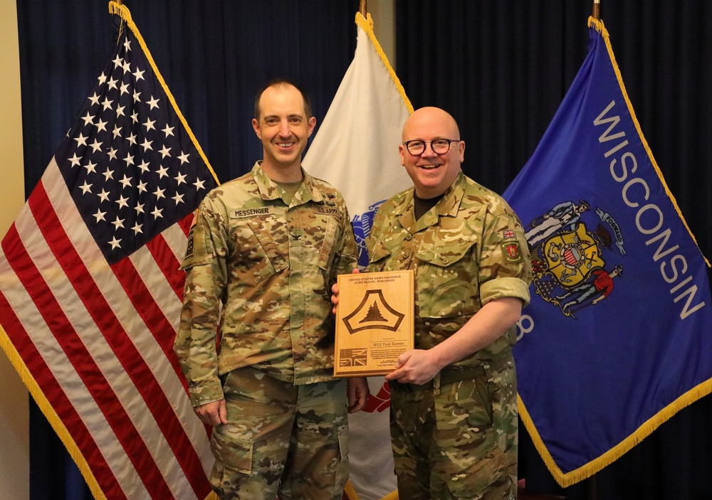 British Army staff officer visits Fort McCoy to bolster U.S., U.K. interoperability