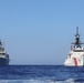 US Coast Guard operates alongside Royal Canadian navy in the Atlantic Ocean