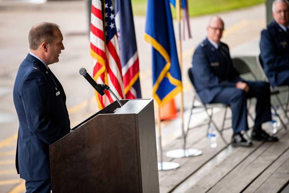 153rd Airlift Wing Welcomes New Commander