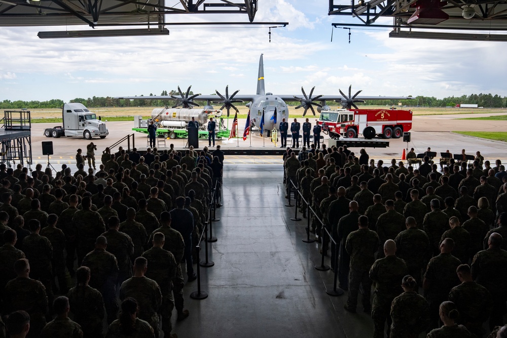 153rd Airlift Wing Welcomes New Commander