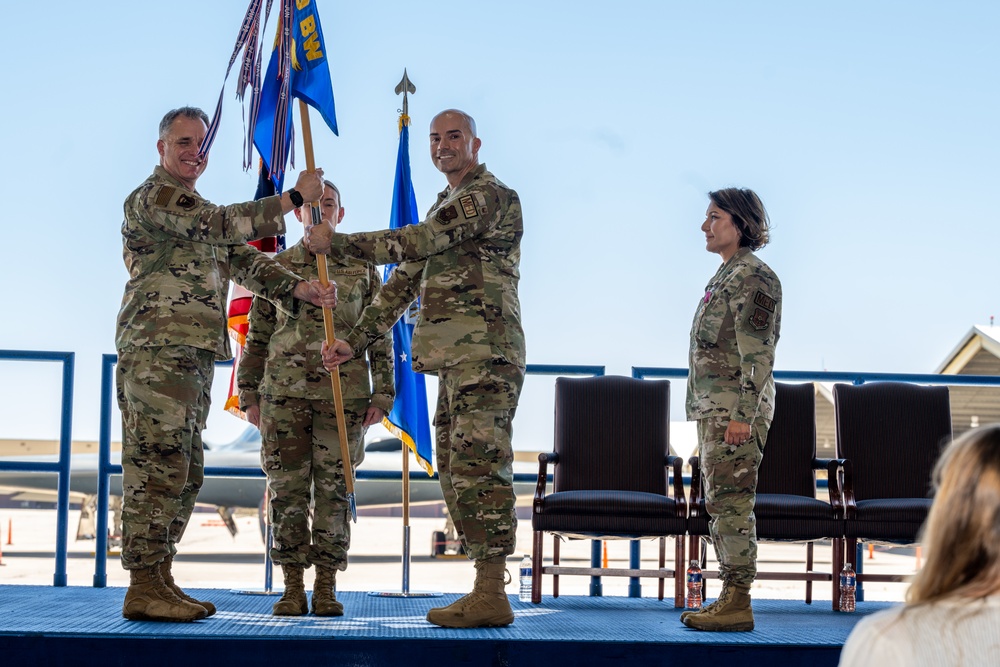 509th MDG change of command ceremony