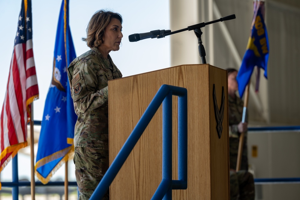 509th MDG change of command ceremony