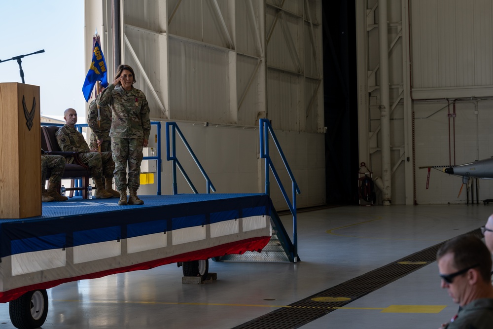 509th MDG change of command ceremony