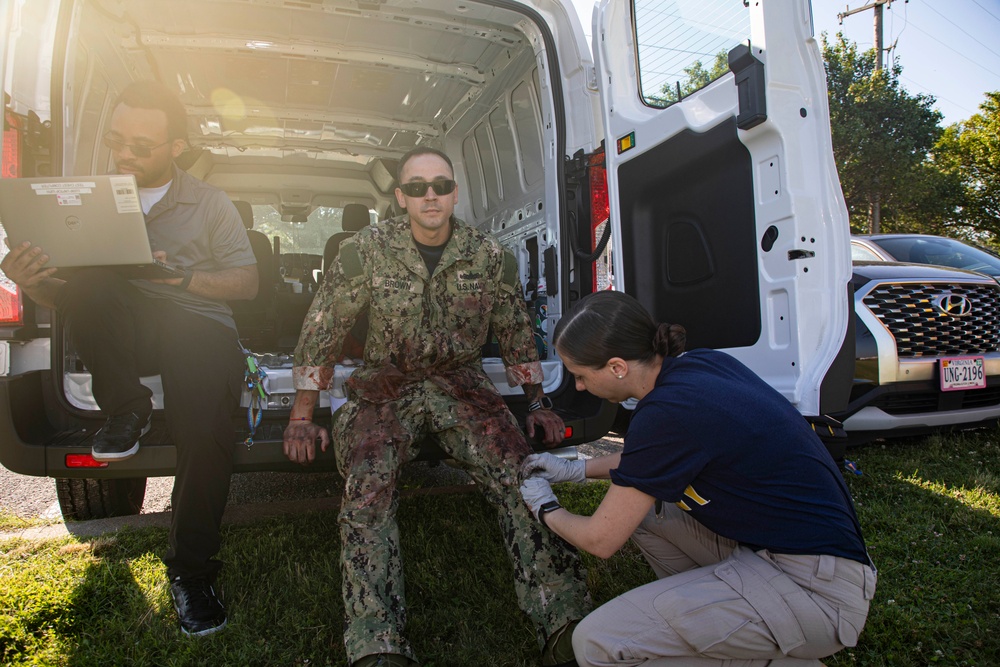 Naval Medical Forces Atlantic, U.S. Air Force and Army participate in Joint Medical Interoperability Exercise