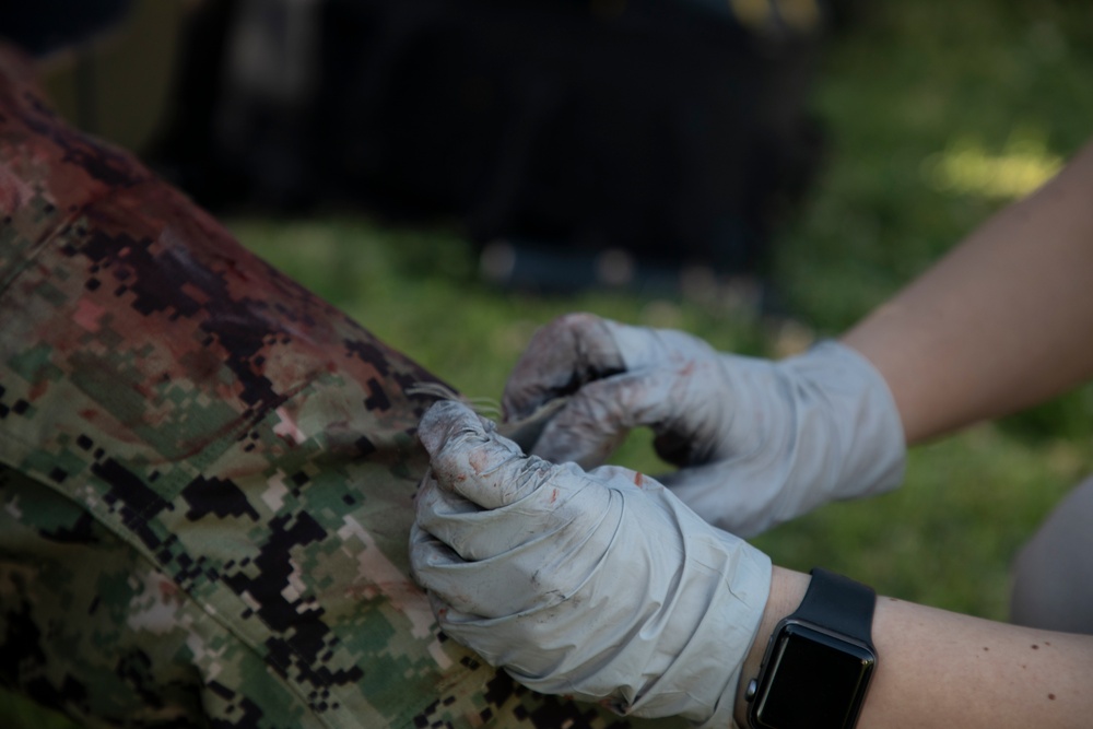 Naval Medical Forces Atlantic, U.S. Air Force and Army participate in Joint Medical Interoperability Exercise