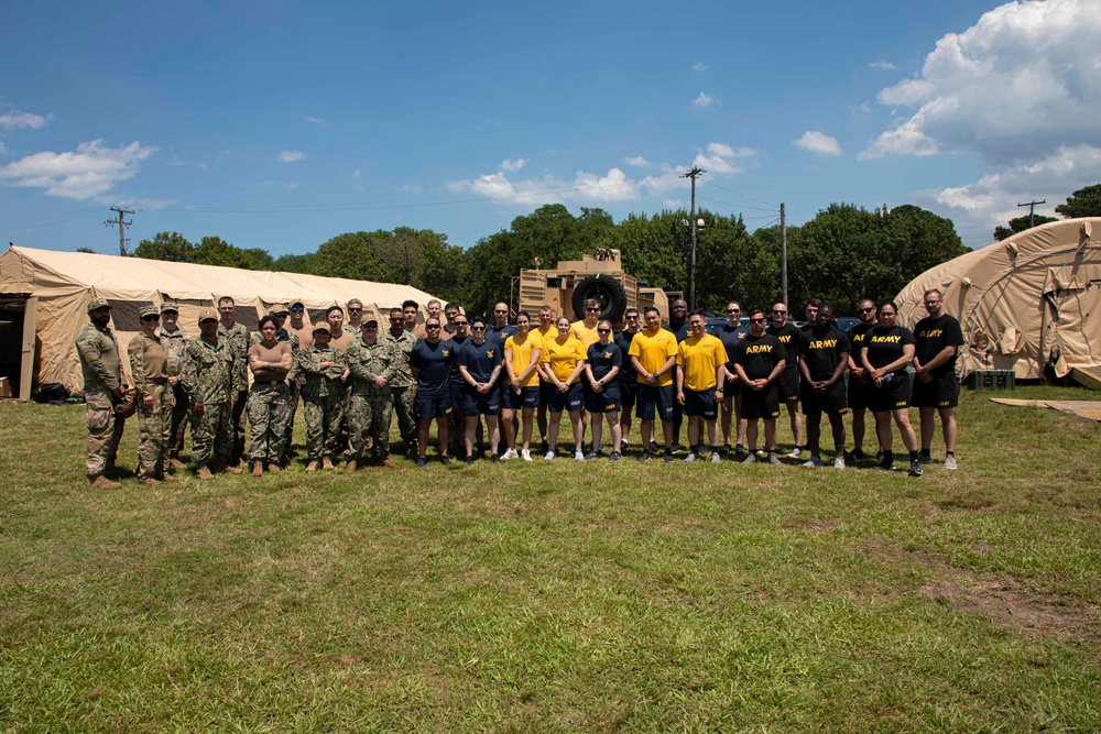 Naval Medical Forces Atlantic, U.S. Air Force and Army participate in Joint Medical Interoperability Exercise