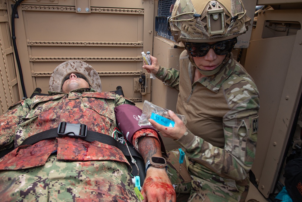 Naval Medical Forces Atlantic, U.S. Air Force and Army participate in Joint Medical Interoperability Exercise