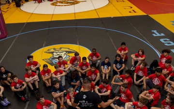 RS OKC and USMC SLA host wrestling camp