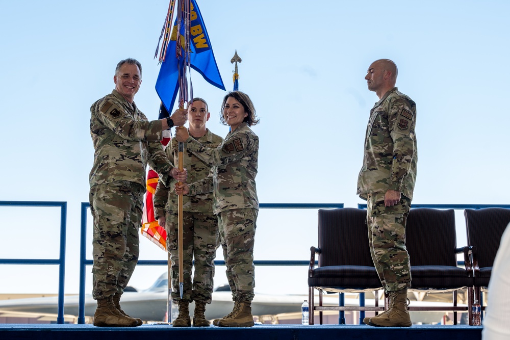 509th MDG change of command ceremony