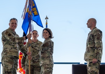 509th MDG change of command ceremony