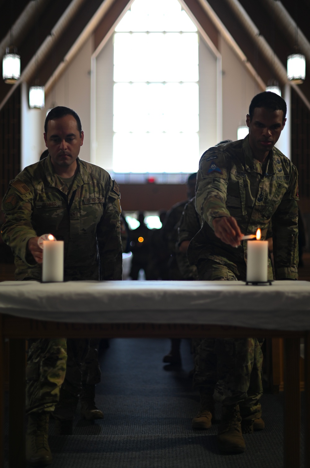 Senior Airman Roger Fortson Candlelight Vigil Held at VSFB