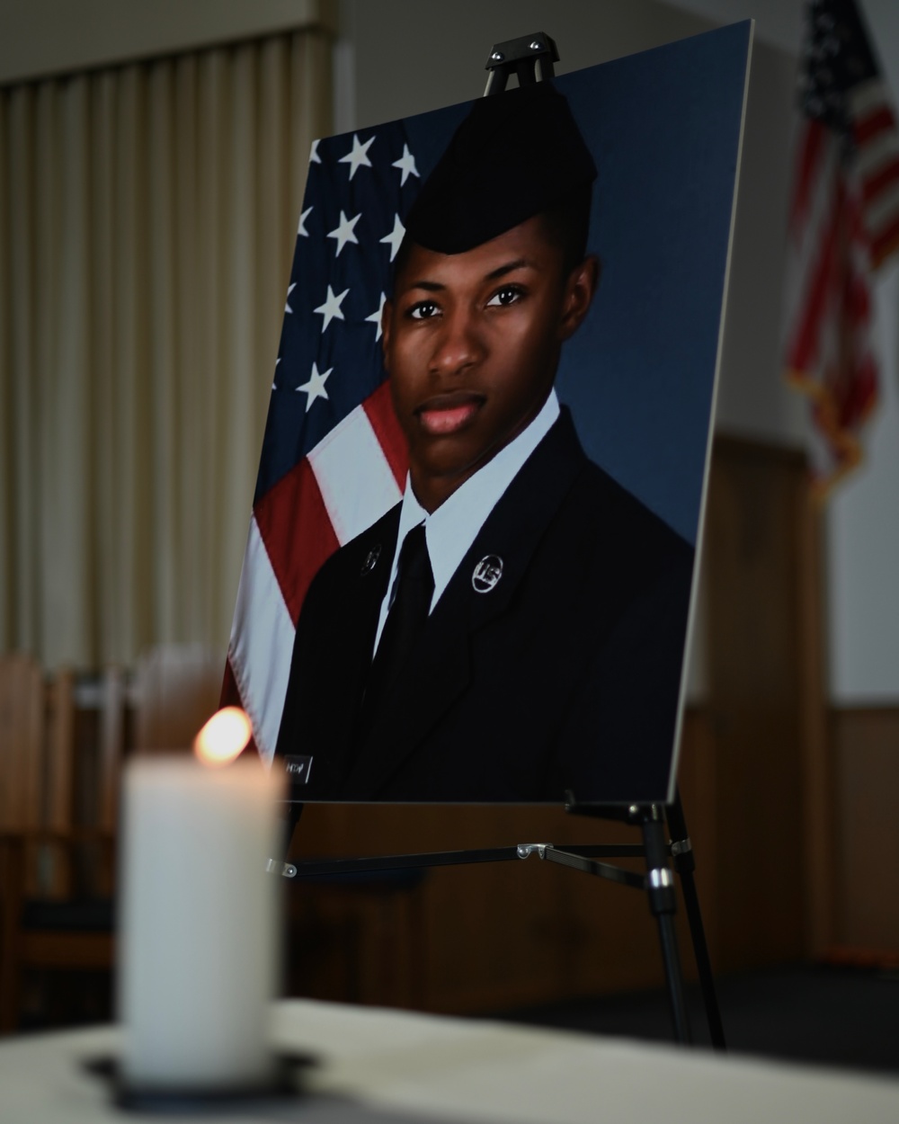 Senior Airman Roger Fortson Candlelight Vigil Held at VSFB