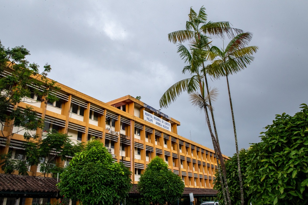 CJTF-RS24 leadership visits Iquitos school, hospital