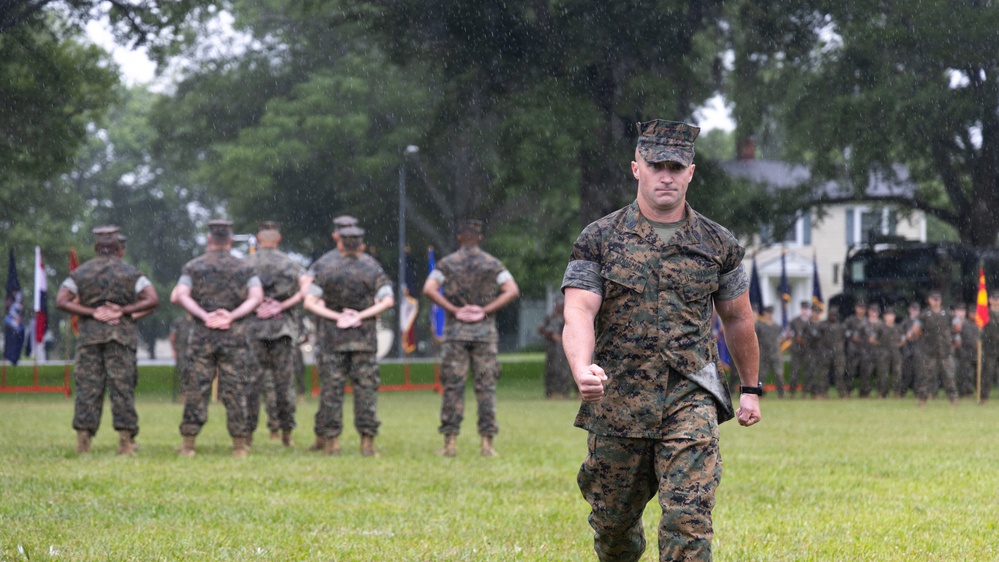 II MSB Change of Command Ceremony