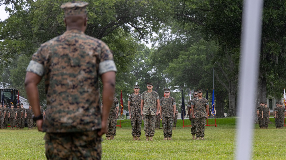 II MSB Change of Command Ceremony