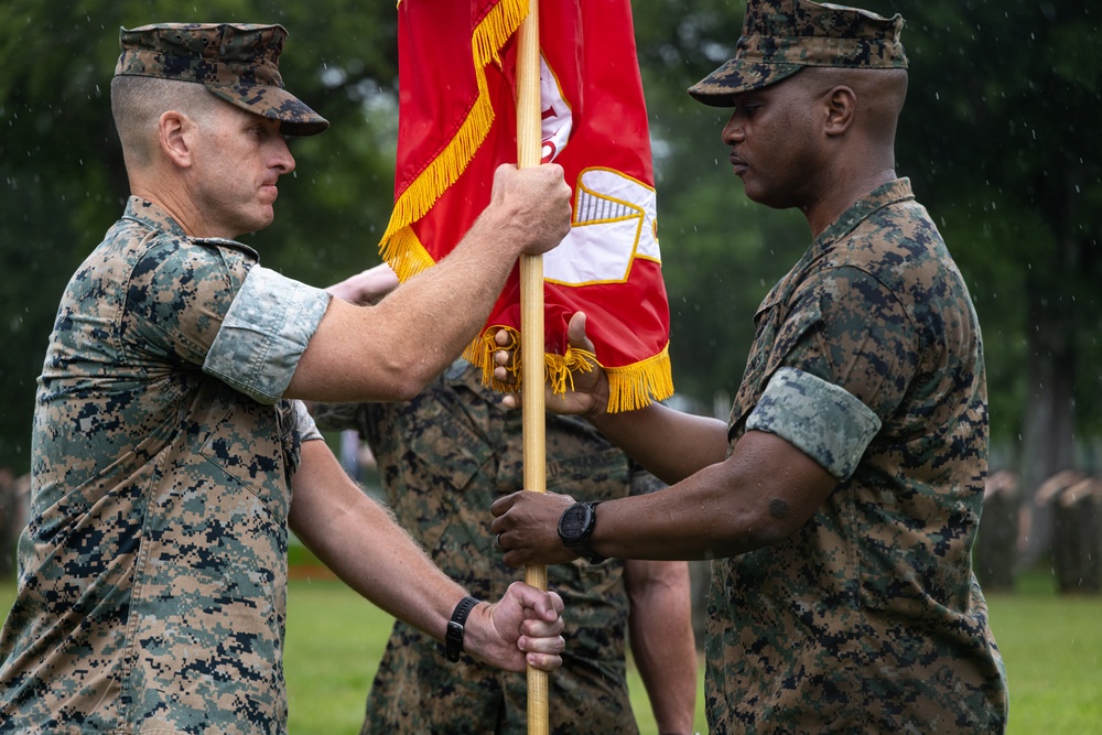 II MSB Change of Command Ceremony