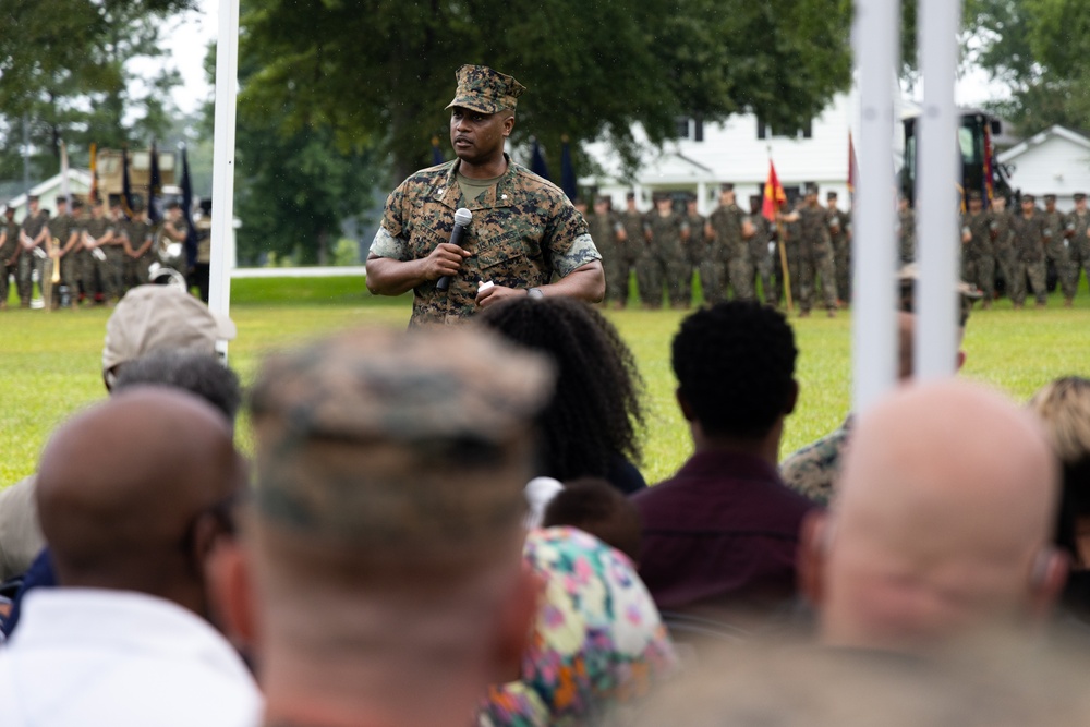 II MSB Change of Command Ceremony